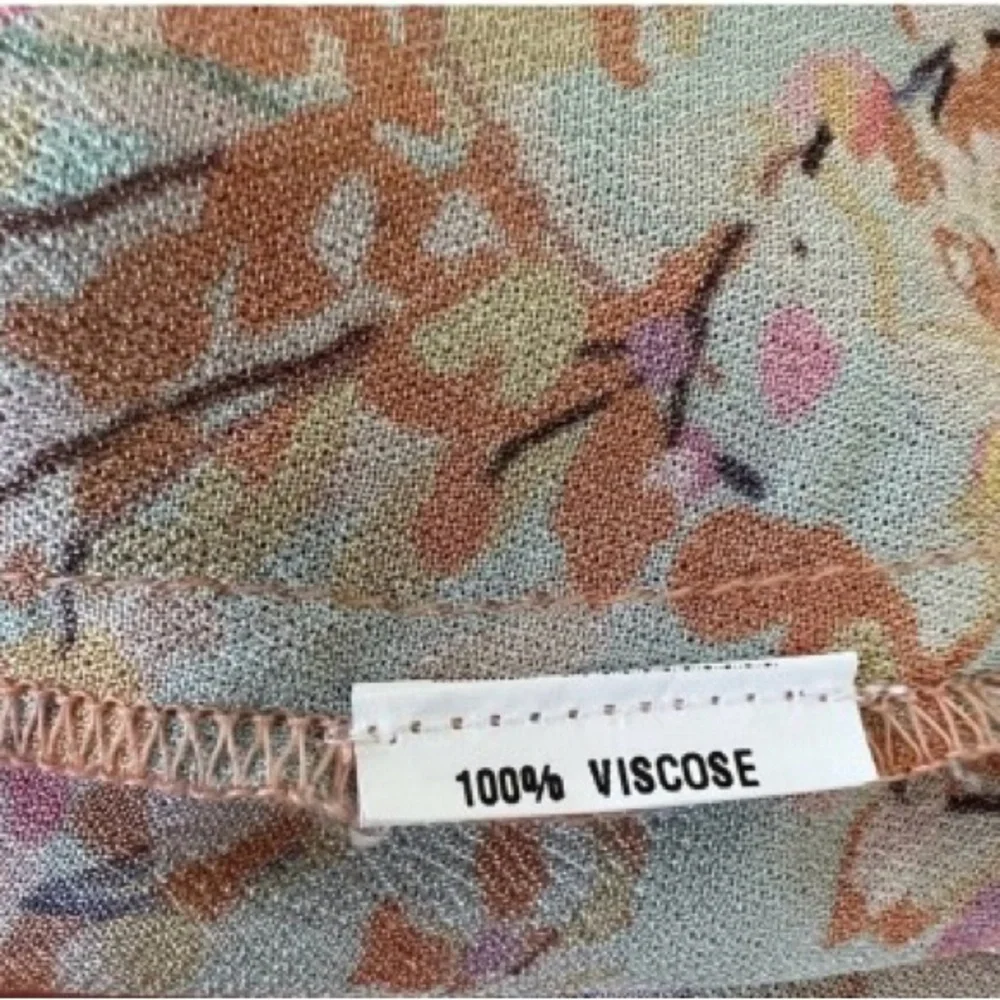 Anthropologie BI-nk Miranda Peasant Blouse Floral Size - Picture 4 of 6